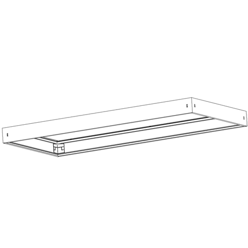 Halco - SMK-CBT-24 - Surface Mount Kit for 2X4 Center Basket Troffer Aluminum product image
