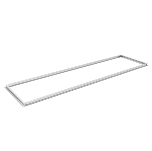 Halco - FMK-CBT-14 - Flange / Drywall Recessed Mount Kit for 1X4 Center Basket Troffer Aluminum product image