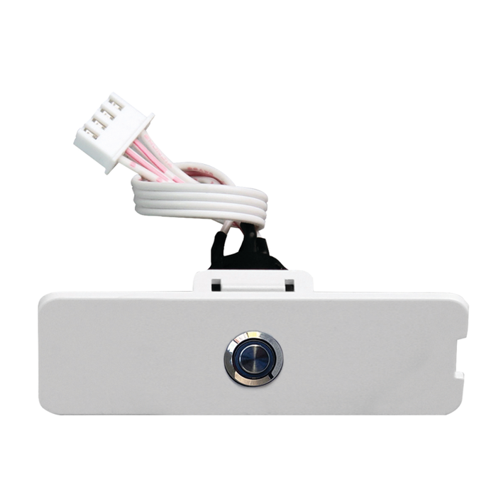 Halco - CBT-ENDCAP-EMTS - Center Basket Troffer Emergency Test Switch End Cap product image