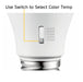 Halco - 9A19-LED-9CS-E26-D-T20 - LED A19 (E26) Select 2700K-5000K 9W 800L (60W Eq) Dimm T20 product image