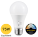 Halco - 11A19-LED-9CS-E26-D-T20 - LED A19 (E26) Select 2700K-5000K 11W 1100L (75W Eq) Dimm T20 product image
