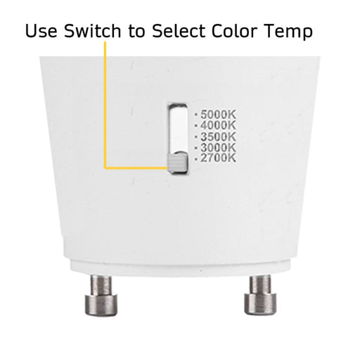 Halco - 9A19-LED-9CS-GU24-D-T20 - LED A19 GU24 Select 2700K-5000K 9W 800L (60W Eq) Dimm T20 product image