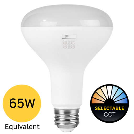 LED BR (Bulged Reflector) Floods Halco - 9BR30-FL-LED-9CS-D-T20 - LED BR30 (110D) Select 2700K-5000K 8.5W 700L (65W Eq) Dimm T20 Halco Lighting Technologies