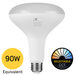 LED BR (Bulged Reflector) Floods Halco - 13BR40-FL-LED-9CS-D-T20 - LED BR40 (110D) Select 2700K-5000K 13W 1100L (90W Eq) Dimm T20 Halco Lighting Technologies