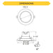 Halco - CDL4-WS-CS-U - Select Commercial Downlight 4 Inch Watt & CCT Select Dimm product image