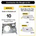 Halco - SDL-KIT-4IN-PAN-DRIVER - 4in Slim Downlight Rough-in Kit with Adj Pan & Driver product image