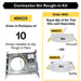 Halco - SDL-KIT-6IN-PAN-DRIVER - 6in Slim Downlight Rough-in Kit with Adj Pan & Driver 11W product image
