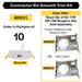 Halco - SDL-KIT-6IN-CS-ST-HEAD - 6in Slim Downlight Smooth Trim Kit - 5CCT Head Only product image