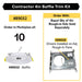 Halco - SDL-KIT-4IN-CS-BT-HEAD - 4in Slim Downlight Baffle Trim Kit - 5CCT Head Only product image