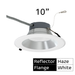 Halco - CDL-10-LS-CS-HZWH-DDV - Comm Retrofit Downlight 10" Lum & CCT Select Triac/0-10V Haze product image