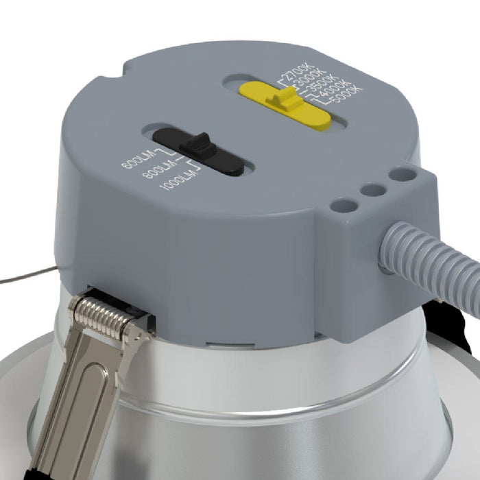 Halco - CDLEM-4-LS-CS-HZWH-DDV - Comm Retrofit DL EM Ready 4" Lum & CCT Select Triac/0-10V HZ product image