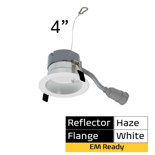 Halco - CDLEM-4-LS-CS-HZWH-DDV - Comm Retrofit DL EM Ready 4" Lum & CCT Select Triac/0-10V HZ product image