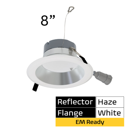 Halco - CDLEM-8-LS-CS-HZWH-DDV - Comm Retrofit DL EM Ready 8" Lum & CCT Select Triac/0-10V HZ product image