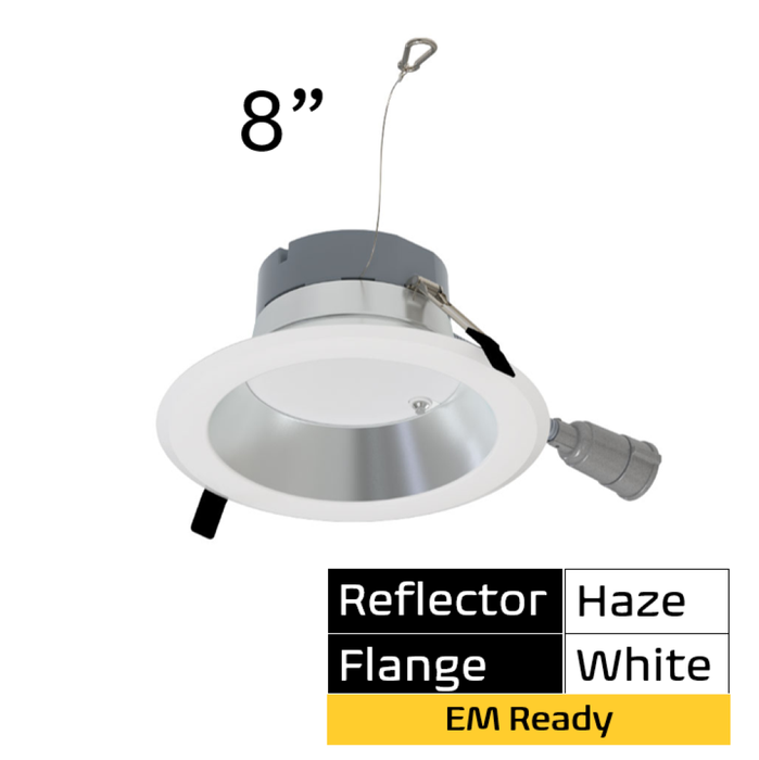 Halco - CDLEM-8-LS-CS-HZWH-DDV - Comm Retrofit DL EM Ready 8" Lum & CCT Select Triac/0-10V HZ product image