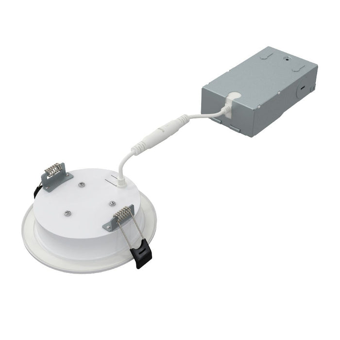Halco - PUSH-SDL-4-CS-BT-120V - Slim DL 4" Baffle 9W 750L Push Lens CCT Select Triac Dim product image