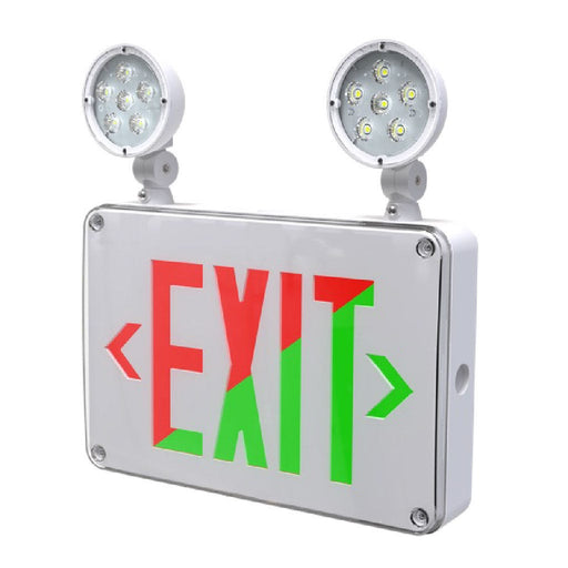 Halco - EMG-WLEXC-WH-RG - Wet Location Combo White Red/Green Singe/Double Face RC product image