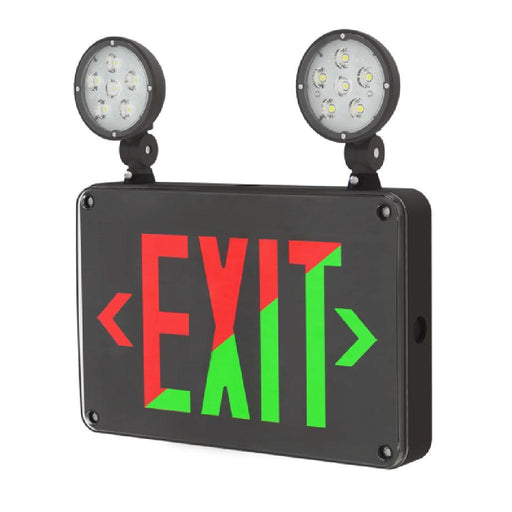 Halco - EMG-WLEXC-BK-RG - Wet Location Combo Black Red/Green Singe/Double Face RC product image