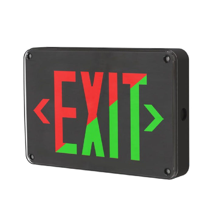 Halco - EMG-WLEX-BK-RG - Wet Location Exit Black Red/Green Singe/Double Face RC product image