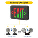 Halco - EMG-WLEX-BK-RG - Wet Location Exit Black Red/Green Singe/Double Face RC product image