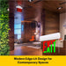Halco - EMG-EDG-PL-RG - Emergence Thermoplastic Edgelit Exit Red/Green Single/Double Face product image