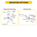 Halco - EMG-EDG-PL-RG - Emergence Thermoplastic Edgelit Exit Red/Green Single/Double Face product image