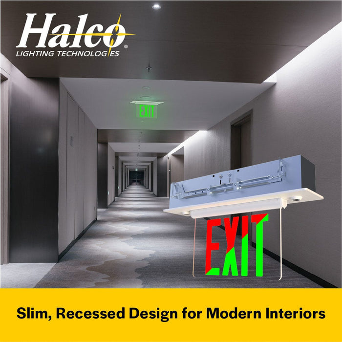 Halco - EMG-EDGC-PL-RG - Emergence Thermoplastic Edgelit Combo Red/Green Single/Double Face product image