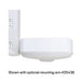 Halco - PSC-BL-I-FM-110-BLE-SR - TruBlu PIR Sensor High/Low Bay Side Mount WH-Arm #25438 100-277V product image