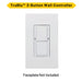 Halco - PSC-DM-WS-200-BLE-SR-WH - Trublu 2-Button Wall Controller faceplate not included product image