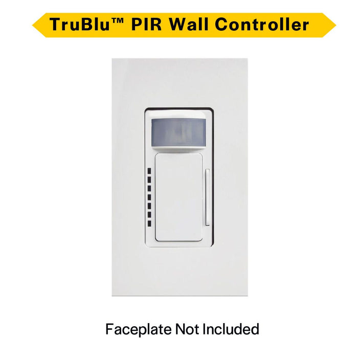 Halco - PSC-DM-I-WS-100-BLE-SR-WH - TruBlu 1-Button & PIR Sensor Wall Wireless Controller White product image