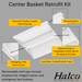 Halco - CBT-RK-22-LS-CS-UNV - 2x2 Troffer Retrofit Kit Controls Ready Lumen & Color Select 0-10V Dim product image