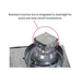 Halco - CDL6FR15/930/RTJB/LED - Commercial Retrofit Downlight 6" 15W 3000K Dimm Baffle J-Box product image