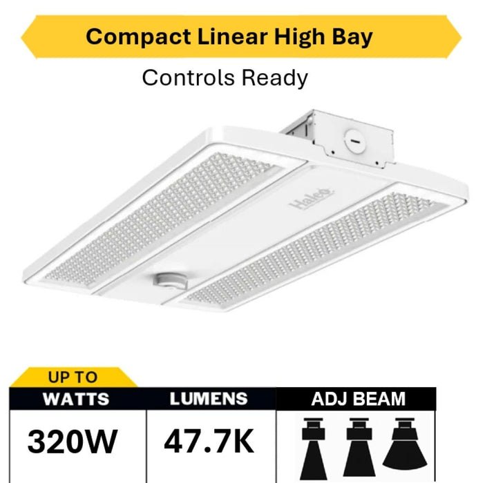 Halco - CLHB-4-LS-CS-U - Controls Ready CLHB-4 Lum & Color Select Z10 Adj Beam Angle product image