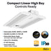 Halco - CLHB-4-LS-CS-U - Controls Ready CLHB-4 Lum & Color Select Z10 Adj Beam Angle product image