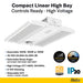 Made To Order Halco - CLHB-2-LS-CS-H - Controls Ready HV CLHB-2 Lum & Color Select Z10 Adj Beam Angle Halco Lighting Technologies