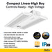 Made To Order Halco - CLHB-3-LS-CS-H - Controls Ready HV CLHB-3 Lum & Color Select Z10 Adj Beam Angle Halco Lighting Technologies