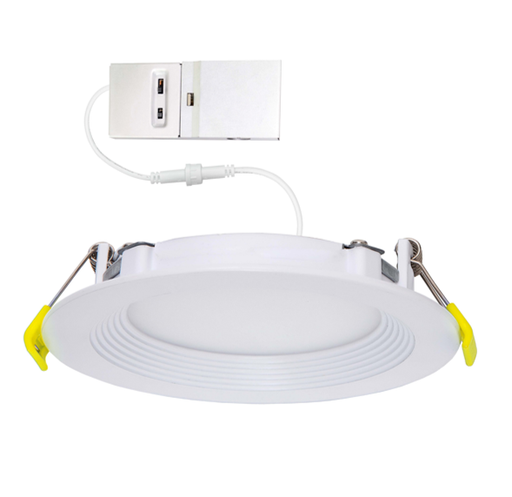 Halco - CSDL-4-LS-CS-BT-DDV - Commercial Slim Downlight 4in 13W Lumen-Color Select 660-1075lm Baffle Dimm product image