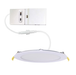 Halco - CSDL-4-LS-CS-ST-DDV - Commercial Slim Downlight 4in 13W Lumen-Color Select 660-1075lm Smooth Dimm product image