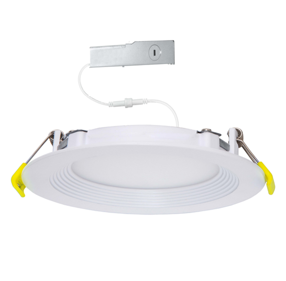 Halco - CSDL-6-LS-CS-BT-DDV - Commercial Slim Downlight 6in 15W Lumen-Color Select 820-1230lm Baffle Dimm product image