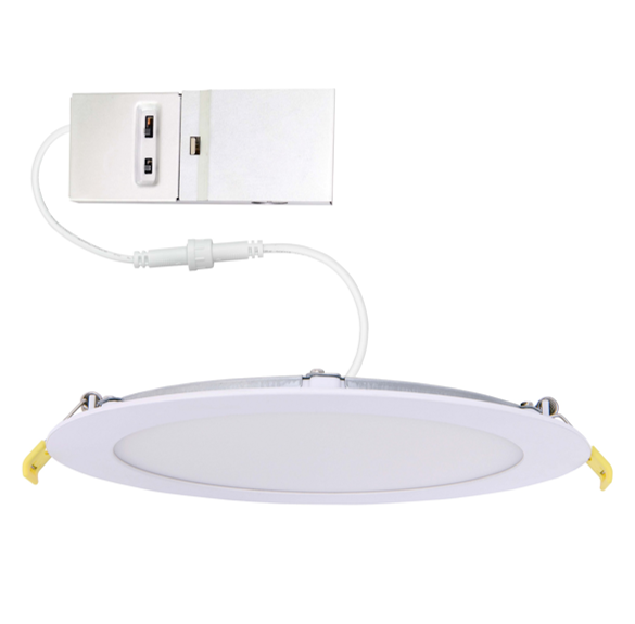 Halco - CSDL-6-LS-CS-ST-DDV - Commercial Slim Downlight 6in 15W Lumen-Color Select 820-1230lm Smooth Dimm product image
