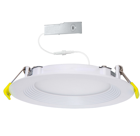 Halco - CSDL-8-LS-CS-BT-DDV - Commercial Slim Downlight 8in 18W Lumen-Color Select 1100-1500lm Baffle Dimm product image