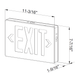 Halco - EMG-DCEX-BABK-G - Emergence Die-Cast Exit Green Legend Single/Double Brushed AL product image