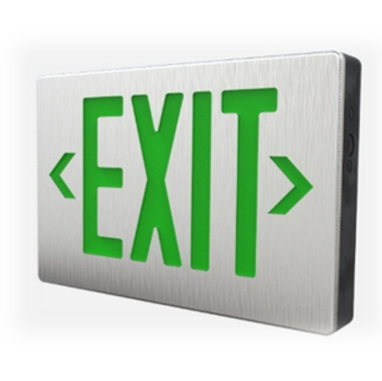 Halco - EMG-DCEX-BABK-G - Emergence Die-Cast Exit Green Legend Single/Double Brushed AL product image