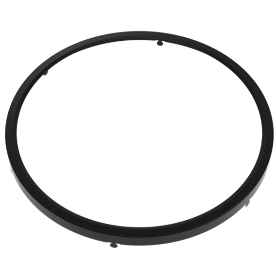 Halco - DSK-12-TRM-BK - Surface Mount Disk 12in Round Trim Black product image