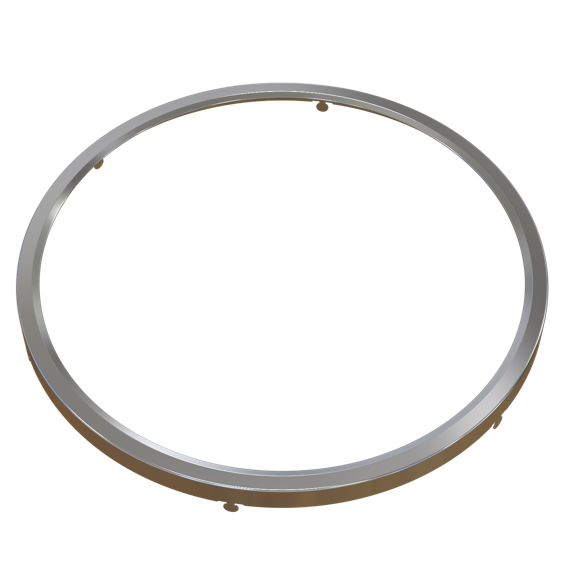 Halco - DSK-12-TRM-BN - Surface Mount Disk 12in Round Trim Brushed Nickel product image