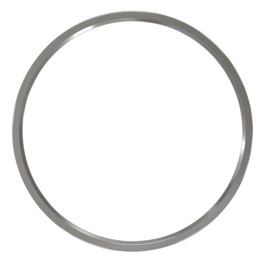 Halco - DSK-12-TRM-BN - Surface Mount Disk 12in Round Trim Brushed Nickel product image