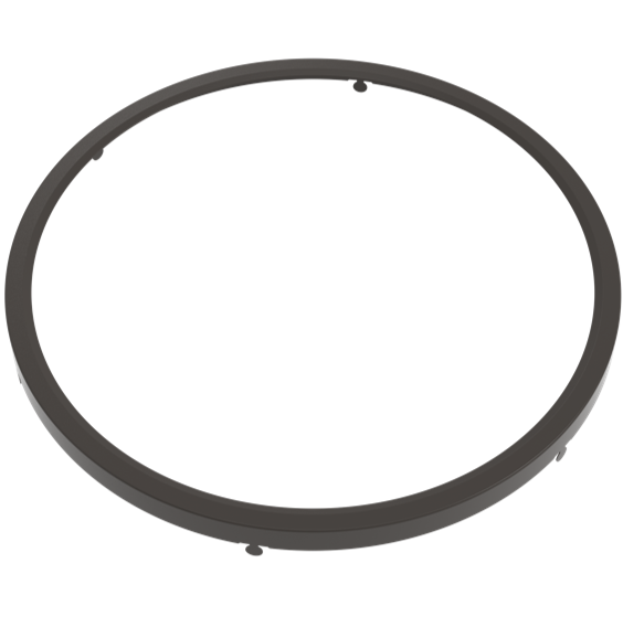 Halco - DSK-12-TRM-DB - Surface Mount Disk 12in Round Trim Dark Bronze product image