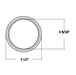Halco - DSK-5.5-CS-120V - Surface Disk 5.5in 10W 820L CCT Select 120V Triac Dim product image