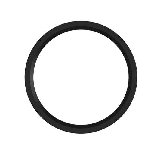 Halco - DSK-5.5-TRM-BK - Surface Mount Disk 5.5in Round Trim Black product image