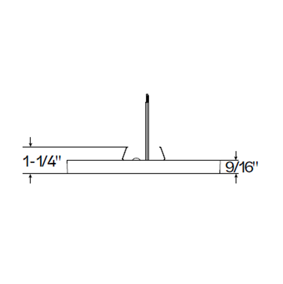 Halco - DSK-7-CS-120V - Surface Disk 7in 14W 1150L CCT Select 120V Triac Dim product image