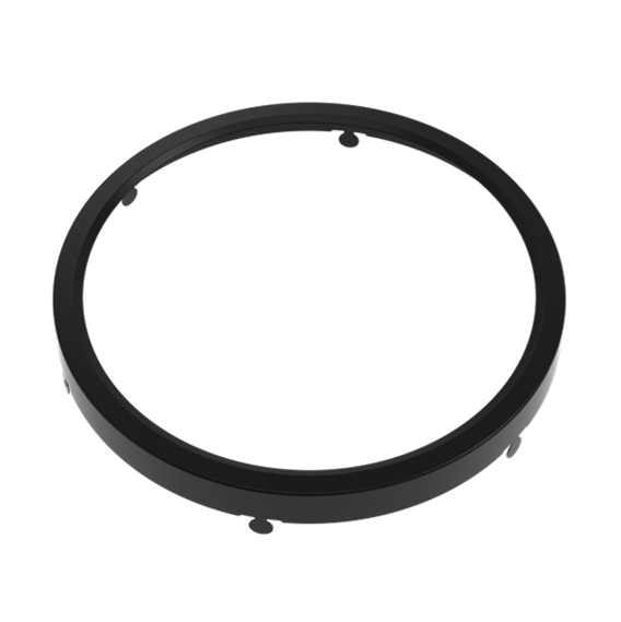 Halco - DSK-7-TRM-BK - Surface Mount Disk 7in Round Trim Black product image